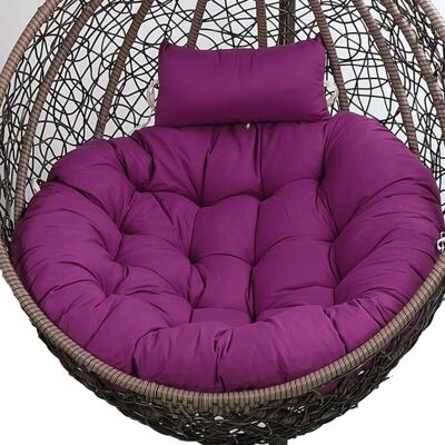 OEM Coussins De Chaise Suspendus Coussin De Balançoire Avec Appui-tête Et Fermeture Éclair Invisible, Coussin De Remplacement Lavable Pour Hamac De Jardin Coussin Pour Siège De Panier Suspendu, Diamètre 1 - Publicité OEM Coussins De Chaise Suspendus Coussin De Balançoire Avec Appui-tête Et Fermeture Éclair Invisible, Coussin De Remplacement Lavable Pour Hamac De Jardin Coussin Pour Siège De Panier Suspendu, Diamètre 1 - Publicité