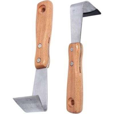 ABYSSE Grattoir À Écorce Manuel 2pcs - Houe De Jardin Outil Jardinage Précis Pour Enlever Pourriture D'Arbre Et Mauvaises Terrasse Pour Jardins Et Allées - Publicité ABYSSE Grattoir À Écorce Manuel 2pcs - Houe De Jardin Outil Jardinage Précis Pour Enlever Pourriture D'Arbre Et Mauvaises Terrasse Pour Jardins Et Allées - Publicité