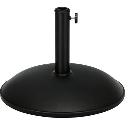ACKERMAN Pied De Parasol En Acier Inoxydable Avec Poignées, Support Semi-circulaire Pour Parasols De Ø 3,8 À Ø 4,8 Cm, Pour Balcon, Terrasse, Jardin, Bronze, Noir - Publicité ACKERMAN Pied De Parasol En Acier Inoxydable Avec Poignées, Support Semi-circulaire Pour Parasols De Ø 3,8 À Ø 4,8 Cm, Pour Balcon, Terrasse, Jardin, Bronze, Noir - Publicité