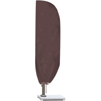 PELTOR Jeffergarden Housse De Protection Imperméable Pour Parasol De Jardin, Protection Contre La Pluie Pour Terrasse Extérieure (couleur Café) - Publicité PELTOR Jeffergarden Housse De Protection Imperméable Pour Parasol De Jardin, Protection Contre La Pluie Pour Terrasse Extérieure (couleur Café) - Publicité