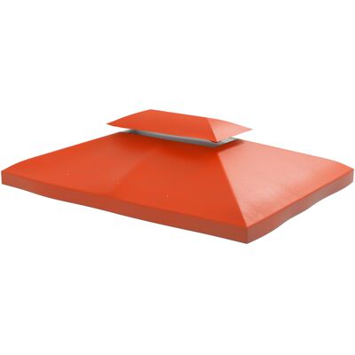ACKERMAN Toit De Rechange Pour Tonnelle Métallique, Tonnelle De Jardin, Tente De Réception, Tente De Jardin, En Polyester Rouge Rouille - Publicité ACKERMAN Toit De Rechange Pour Tonnelle Métallique, Tonnelle De Jardin, Tente De Réception, Tente De Jardin, En Polyester Rouge Rouille - Publicité
