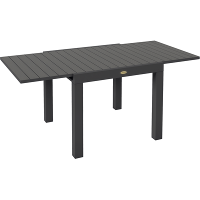 ARRIGONI Table De Jardin Extensible Exterieur Resistant Aux Intemperies 162 X 80 X 75 Cm Gris - Publicité ARRIGONI Table De Jardin Extensible Exterieur Resistant Aux Intemperies 162 X 80 X 75 Cm Gris - Publicité