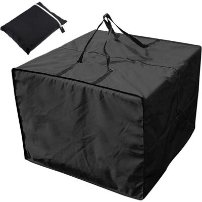 MOXIE Rangement Pour Coussin Salon Jardin, Housse Protection Multifonctionnelle Extérieure Imperméable, 80x80x60cm,noir - Publicité MOXIE Rangement Pour Coussin Salon Jardin, Housse Protection Multifonctionnelle Extérieure Imperméable, 80x80x60cm,noir - Publicité