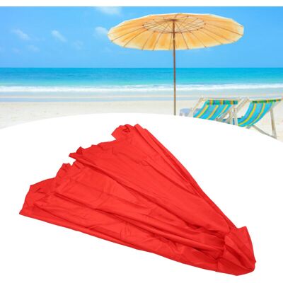 Melissa Auvent De Rechange Pour Parasol Professionnel, Protection Solaire, Imperméable, En Tissu, Pour Terrasse Extérieure, Jardin, Diamètre 118,1 Pouces, Rouge,dubuns - Publicité Melissa Auvent De Rechange Pour Parasol Professionnel, Protection Solaire, Imperméable, En Tissu, Pour Terrasse Extérieure, Jardin, Diamètre 118,1 Pouces, Rouge,dubuns - Publicité