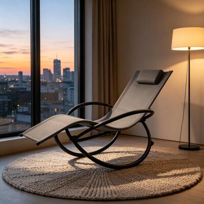 OEM Chaise Balançoire Élégante En Bois Massif – Fauteuil Relax Design Scandinave Pour Salon Ou Jardin, Sans Accoudoirs, Idéal Pour Détente Et Lecture - Publicité OEM Chaise Balançoire Élégante En Bois Massif – Fauteuil Relax Design Scandinave Pour Salon Ou Jardin, Sans Accoudoirs, Idéal Pour Détente Et Lecture - Publicité