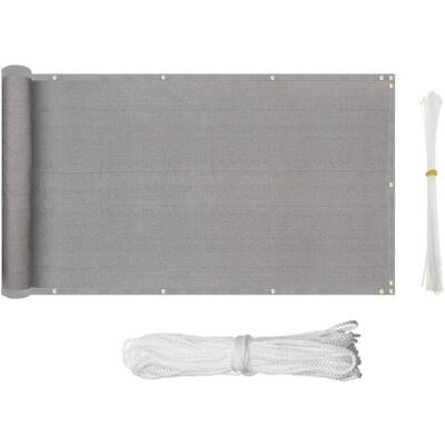 Melissa Filet D'Ombrage Pour Balcon, Protection Intempéries, Pare-brise Jardin Et Terrasse - Publicité Melissa Filet D'Ombrage Pour Balcon, Protection Intempéries, Pare-brise Jardin Et Terrasse - Publicité