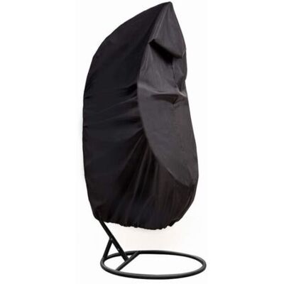 ABYSSE Housse De Fauteuil Suspendu Jardin Rotin Osier Fauteuil Suspendu Imperméable Housse Housse De Protection Pour Ufs Chaise Résistant À L'Eau Et À La Poussière - 190 X115cm (noir) - Publicité ABYSSE Housse De Fauteuil Suspendu Jardin Rotin Osier Fauteuil Suspendu Imperméable Housse Housse De Protection Pour Ufs Chaise Résistant À L'Eau Et À La Poussière - 190 X115cm (noir) - Publicité