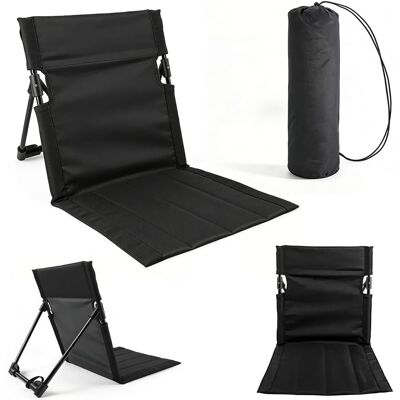 Generic Chaise Pliante Camping, Coussin De Siège De Plage, Chaise Longue Réglable En Aluminium, Avec Sac De Transport Pour La Plage, Pique-niques, Camping - Publicité Generic Chaise Pliante Camping, Coussin De Siège De Plage, Chaise Longue Réglable En Aluminium, Avec Sac De Transport Pour La Plage, Pique-niques, Camping - Publicité