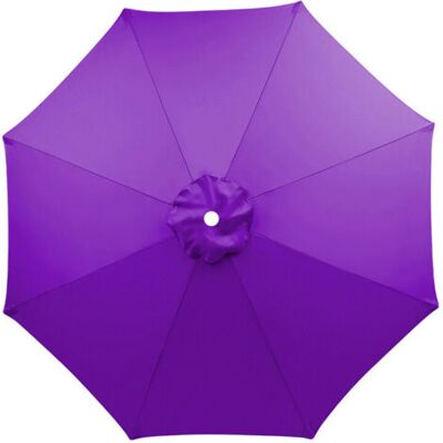 ABYSSE Housse De Rechange Pour Parasol, 8 Baleines, 3 M, Imperméable, Anti-uv, Tissu De Rechange, Violet - Publicité ABYSSE Housse De Rechange Pour Parasol, 8 Baleines, 3 M, Imperméable, Anti-uv, Tissu De Rechange, Violet - Publicité