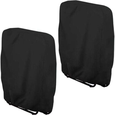 ABYSSE 2 Pieces Folding Recliner Protective Cover (black, 94x34x110cm), Garden Folding Chair Windscreen, Garden Recliner Cover - Publicité ABYSSE 2 Pieces Folding Recliner Protective Cover (black, 94x34x110cm), Garden Folding Chair Windscreen, Garden Recliner Cover - Publicité