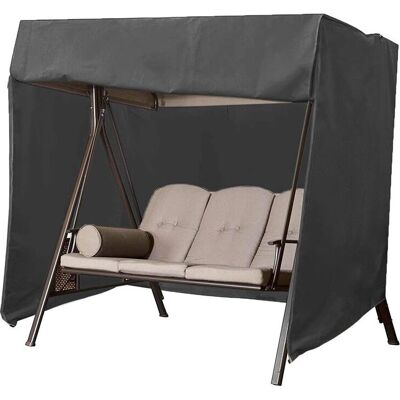 Vision Housse De Balancelle De Jardin 3 Places 220x125x170cm Imperméable Oxford Bâche De Balancelle Anti-uv Couverture De Protection Balançoire Extérieu - Publicité Vision Housse De Balancelle De Jardin 3 Places 220x125x170cm Imperméable Oxford Bâche De Balancelle Anti-uv Couverture De Protection Balançoire Extérieu - Publicité