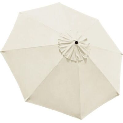 Vision Housse De Rechange Pour Parasol De Terrasse De 2,7 M, 8 Baleines, Pour Auvent De Marché (auvent Uniquement) (naturel) - Publicité Vision Housse De Rechange Pour Parasol De Terrasse De 2,7 M, 8 Baleines, Pour Auvent De Marché (auvent Uniquement) (naturel) - Publicité
