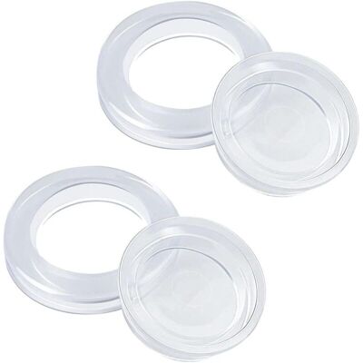 ACKERMAN 2 Pièces Anneau De Trou Pour Parasol De Table Terrasse, Bague Et Bouchon En Silicone 4,2 Cm, Accessoire De Support De Parasol Pour Table De Jardin, Verre Ou Plage (blanc) - Publicité ACKERMAN 2 Pièces Anneau De Trou Pour Parasol De Table Terrasse, Bague Et Bouchon En Silicone 4,2 Cm, Accessoire De Support De Parasol Pour Table De Jardin, Verre Ou Plage (blanc) - Publicité
