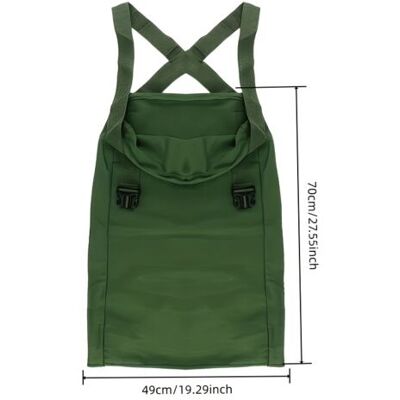 ABYSSE 1 Tablier De Jardinage Réglable De Grande Capacité Avec Poches - Tablier De Jardin En Nylon Robuste Pour La Récolte, Les Fruits, Les Légumes, Les Champignons - Tablier D'Extérieur Durable Avec - Publicité ABYSSE 1 Tablier De Jardinage Réglable De Grande Capacité Avec Poches - Tablier De Jardin En Nylon Robuste Pour La Récolte, Les Fruits, Les Légumes, Les Champignons - Tablier D'Extérieur Durable Avec - Publicité