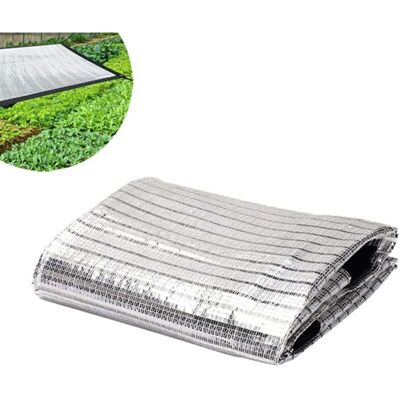 MOXIE Soleil Voile Shade Toile En Aluminium Ombre En Aluminium Filet D'Aluminium Ombre D'Ombrage Net Toile De Store Pour Jardin Patio Fleur Plante Uv Résistant 1x2m - Publicité MOXIE Soleil Voile Shade Toile En Aluminium Ombre En Aluminium Filet D'Aluminium Ombre D'Ombrage Net Toile De Store Pour Jardin Patio Fleur Plante Uv Résistant 1x2m - Publicité