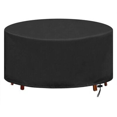 Scotch Couverture Bâche De Protection De Table, Housse De Protection Pour Table Ronde Imperméable Au Vent Housse Mobilier 420d Oxford Tissu Housse Salon De Jardin (ø128x71cm) - Publicité Scotch Couverture Bâche De Protection De Table, Housse De Protection Pour Table Ronde Imperméable Au Vent Housse Mobilier 420d Oxford Tissu Housse Salon De Jardin (ø128x71cm) - Publicité