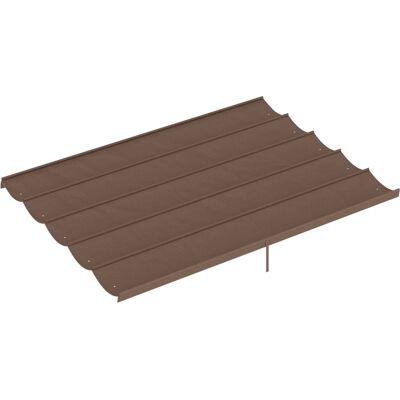 ACKERMAN Toiture De Remplacement Pour Pergola 4 X 3 M, Rétractable, Avec Trous D'Évacuation D'Eau, Résistante Aux Intempéries, En Polyester, Couleur Café - Publicité ACKERMAN Toiture De Remplacement Pour Pergola 4 X 3 M, Rétractable, Avec Trous D'Évacuation D'Eau, Résistante Aux Intempéries, En Polyester, Couleur Café - Publicité