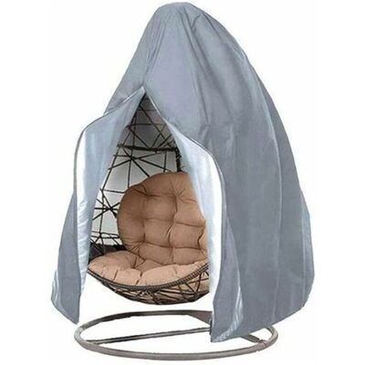 OEM Housse De Fauteuil Suspendu Jardin En Oxford 210d Bâche De Chaise À Œufs Imperméable Anti-uv/vent Couverture De Protection Pour Chaise De Patio Extérieur (115x190cm, Gris),600g - Publicité OEM Housse De Fauteuil Suspendu Jardin En Oxford 210d Bâche De Chaise À Œufs Imperméable Anti-uv/vent Couverture De Protection Pour Chaise De Patio Extérieur (115x190cm, Gris),600g - Publicité