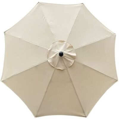 SCORPIO Ersandy Housse De Parasol, 8 Baleines, 3 M, Imperméable, Résistante Aux Uv, Tissu De Remplacement, Pour Terrasse, Extérieur, Terrasse, Beige - Publicité SCORPIO Ersandy Housse De Parasol, 8 Baleines, 3 M, Imperméable, Résistante Aux Uv, Tissu De Remplacement, Pour Terrasse, Extérieur, Terrasse, Beige - Publicité