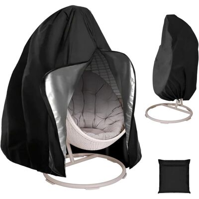GRASSLIN 1 Housse De Chaise Suspendue, Tissu Oxford 210d, Imperméable Et Anti-uv, Avec Cordons Et Boucles, Pour Jardin Et Terrasse - Publicité GRASSLIN 1 Housse De Chaise Suspendue, Tissu Oxford 210d, Imperméable Et Anti-uv, Avec Cordons Et Boucles, Pour Jardin Et Terrasse - Publicité