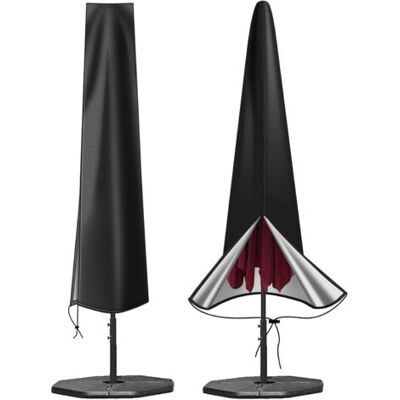 SCORPIO Housse De Parasol Protection - Imperméable Housses Pour Parasols De Jardin Robuste - Anti-uv Bache Parasol Droit Avec Fermeture Éclair Patio Protege Pour Parasol De 200 À 300 Cm - Publicité SCORPIO Housse De Parasol Protection - Imperméable Housses Pour Parasols De Jardin Robuste - Anti-uv Bache Parasol Droit Avec Fermeture Éclair Patio Protege Pour Parasol De 200 À 300 Cm - Publicité