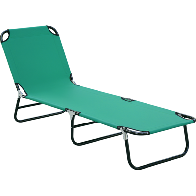 ARRIGONI Bain De Soleil Chaise Longue Pliante Inclinable En Tissu Oxford Pour Plage Camping Piscine 188 X 56 X 28 Cm Vert Foncé - Publicité ARRIGONI Bain De Soleil Chaise Longue Pliante Inclinable En Tissu Oxford Pour Plage Camping Piscine 188 X 56 X 28 Cm Vert Foncé - Publicité