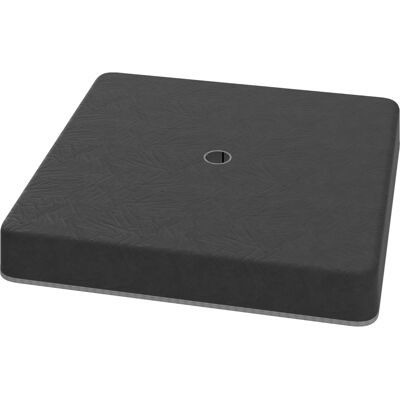 ACKERMAN Poids De Base Pour Pieds De Parasol, Étanches, Lestables Avec Du Sable, En Plastique, 89 Cm (l) X 89 Cm (l) X 10,5 Cm (h), Noirs - Publicité ACKERMAN Poids De Base Pour Pieds De Parasol, Étanches, Lestables Avec Du Sable, En Plastique, 89 Cm (l) X 89 Cm (l) X 10,5 Cm (h), Noirs - Publicité