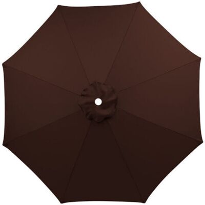 ABYSSE Housse De Rechange Pour Parasol, 8 Baleines, 3 M, Imperméable, Anti-uv, Tissu De Rechange, Brun - Publicité ABYSSE Housse De Rechange Pour Parasol, 8 Baleines, 3 M, Imperméable, Anti-uv, Tissu De Rechange, Brun - Publicité