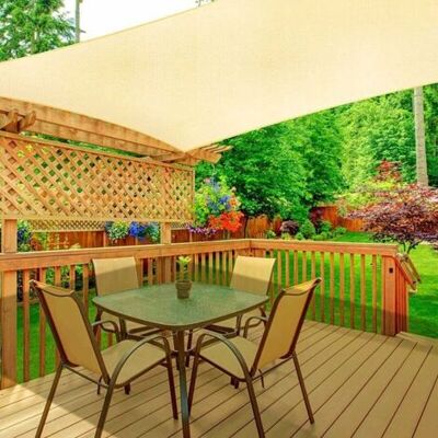 ABYSSE Voile D'Ombrage, Voile D'Ombrage Jardin, Voile D'Ombrage Terrasse, Toile Solaire Voile, 90% Résistant Aux Uv, Respirant,pour Terrasse/jardin (2x3m) - Publicité ABYSSE Voile D'Ombrage, Voile D'Ombrage Jardin, Voile D'Ombrage Terrasse, Toile Solaire Voile, 90% Résistant Aux Uv, Respirant,pour Terrasse/jardin (2x3m) - Publicité