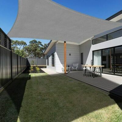 Scotch Voile D'Ombrage 4 X 5 M - Auvent Extérieur Soleil Imperméable Anti-uv Pour Jardin Terrasse - Publicité Scotch Voile D'Ombrage 4 X 5 M - Auvent Extérieur Soleil Imperméable Anti-uv Pour Jardin Terrasse - Publicité