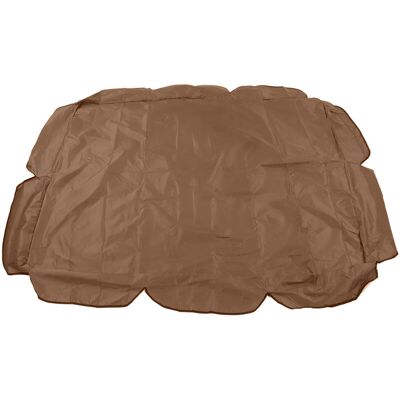 PELTOR Jeffergarden Auvent Pivotant Oxford 210d Avec Revêtement Argenté, Imperméable, Résistant Aux Uv, Pour Extérieur, Patio, Chaise De Cour, 142 X 120 X 18 Cm, Café - Publicité PELTOR Jeffergarden Auvent Pivotant Oxford 210d Avec Revêtement Argenté, Imperméable, Résistant Aux Uv, Pour Extérieur, Patio, Chaise De Cour, 142 X 120 X 18 Cm, Café - Publicité