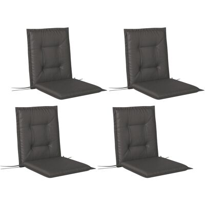 ACKERMAN Ensemble De 4 Coussins D'Assise, 108 X 50 X 5 Cm, Coussins De Chaise Avec Attaches, Coussins D'Assise D'Extérieur/intérieur, Galettes De Siège, Coussins De Banc Pour Mobilier De Jardin, Chaises, Chais - Publicité ACKERMAN Ensemble De 4 Coussins D'Assise, 108 X 50 X 5 Cm, Coussins De Chaise Avec Attaches, Coussins D'Assise D'Extérieur/intérieur, Galettes De Siège, Coussins De Banc Pour Mobilier De Jardin, Chaises, Chais - Publicité