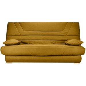 Les Tendances - Banquette Clic Clac Tissu Matelas Bultex 14cm Avec Rangement Bary-jaune Miel-140x190 - Publicité Les Tendances - Banquette Clic Clac Tissu Matelas Bultex 14cm Avec Rangement Bary-jaune Miel-140x190 - Publicité