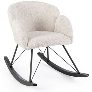 IPERBRIKO Fauteuil À Bascule 86x62x72 En Bouclé - Publicité IPERBRIKO Fauteuil À Bascule 86x62x72 En Bouclé - Publicité