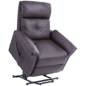 Diamant - Fauteuil Releveur 2 Moteurs - Simili-cuir Chocolat - Maxi - Publicité Diamant - Fauteuil Releveur 2 Moteurs - Simili-cuir Chocolat - Maxi - Publicité