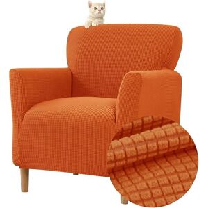 OEM Housse De Fauteuil Extensible 1 Place, Jacquard Housse De Fauteuil Club Couverture De Fauteuil Chesterfield Lavable Protecteur De Fauteuil Pour Salon Tub Chair Canapé (orange) - Publicité OEM Housse De Fauteuil Extensible 1 Place, Jacquard Housse De Fauteuil Club Couverture De Fauteuil Chesterfield Lavable Protecteur De Fauteuil Pour Salon Tub Chair Canapé (orange) - Publicité