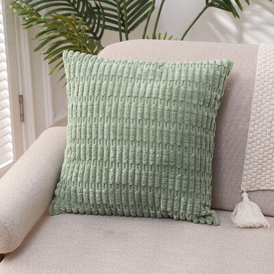 OEM Lot De 2 Housses De Coussin En Velours Côtelé Vert Sauge 45x45 Cm, Super Douces, Avec Fermeture Invisible, Pour Canapé, Chambre, Fauteuil. Publicité OEM Lot De 2 Housses De Coussin En Velours Côtelé Vert Sauge 45x45 Cm, Super Douces, Avec Fermeture Invisible, Pour Canapé, Chambre, Fauteuil. Publicité