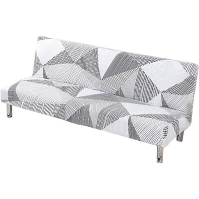OEM 1 Housse De Canapé Sans Bras 3 Places, Tissu Extensible Antidérapant, Motif Géométrique, Pour Salon 180-210 Cm - Publicité OEM 1 Housse De Canapé Sans Bras 3 Places, Tissu Extensible Antidérapant, Motif Géométrique, Pour Salon 180-210 Cm - Publicité