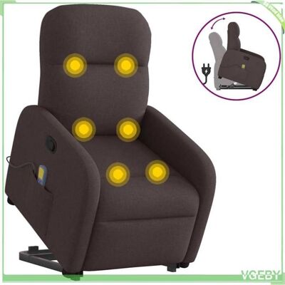 OEM Fauteuil Inclinable De Massage - Faf7291712427145 - Marron Foncé - Massage 6 Points - Levage Électrique - Publicité OEM Fauteuil Inclinable De Massage - Faf7291712427145 - Marron Foncé - Massage 6 Points - Levage Électrique - Publicité
