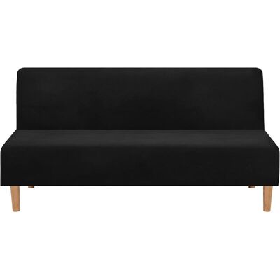 OEM Housses De Canapé Housse De Canapé Convertible Sans Accoudoirs, En Velours Extensible, Épaisse, Douce, Confortable, Pour Canapé-lit, Canapé Lit Pliable (velours Épais Noir) - Publicité OEM Housses De Canapé Housse De Canapé Convertible Sans Accoudoirs, En Velours Extensible, Épaisse, Douce, Confortable, Pour Canapé-lit, Canapé Lit Pliable (velours Épais Noir) - Publicité
