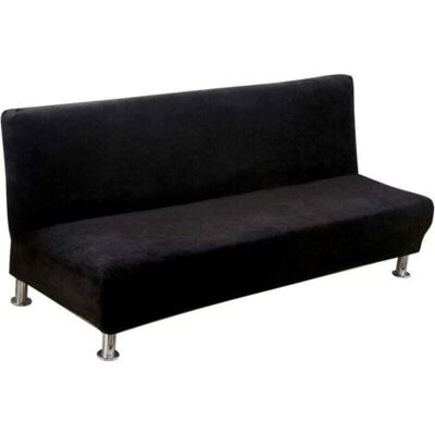 OEM Housse Clic Clac Housse Canape Lit Extensible Anti-taches Housse Bz Housse De Canapé Sans Bras Noir - Publicité OEM Housse Clic Clac Housse Canape Lit Extensible Anti-taches Housse Bz Housse De Canapé Sans Bras Noir - Publicité