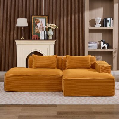 ARRIGONI Canapé Économique En Tissu De 235 Cm De Large Avec Deux Coussins + Ressorts Ensachés - Canapé Moderne, Simple Et Confortable, Idéal Pour Les Petits Salons, Appartements Et Bureaux - Publicité ARRIGONI Canapé Économique En Tissu De 235 Cm De Large Avec Deux Coussins + Ressorts Ensachés - Canapé Moderne, Simple Et Confortable, Idéal Pour Les Petits Salons, Appartements Et Bureaux - Publicité
