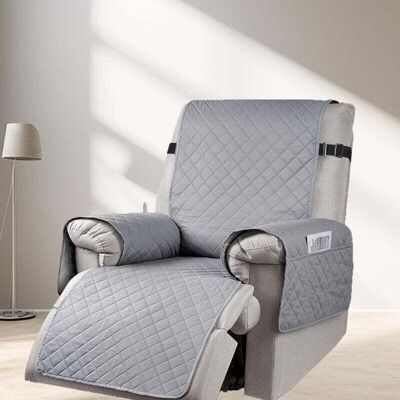 OEM Housse Fauteuil Relax 1 Place. Housse De Canapé Protecteur Inclinable Imperméable Pour Chambre (gris 55×200) - Publicité OEM Housse Fauteuil Relax 1 Place. Housse De Canapé Protecteur Inclinable Imperméable Pour Chambre (gris 55×200) - Publicité