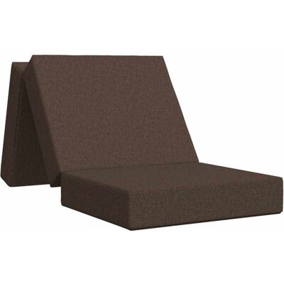 Canapé-lit Pliable 90 X 67 X 45 Cm Taupe Vidaxl - Publicité Canapé-lit Pliable 90 X 67 X 45 Cm Taupe Vidaxl - Publicité