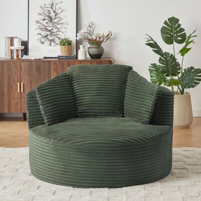 ACKERMAN Fauteuil À Bascule Moderne Avec Revêtement En Tissu Teddy, Fauteuil À Oreilles, Assise Rembourrée Pour Salon Et Chambre, Gris Foncé - Publicité ACKERMAN Fauteuil À Bascule Moderne Avec Revêtement En Tissu Teddy, Fauteuil À Oreilles, Assise Rembourrée Pour Salon Et Chambre, Gris Foncé - Publicité