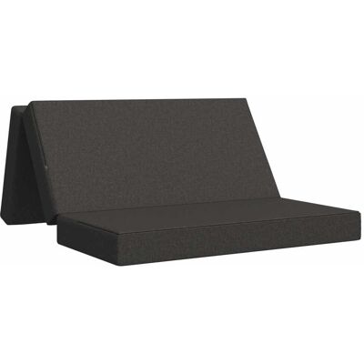 Canapé-lit Pliable 160 X 67 X 45 Cm Gris Foncé Vidaxl - Publicité Canapé-lit Pliable 160 X 67 X 45 Cm Gris Foncé Vidaxl - Publicité