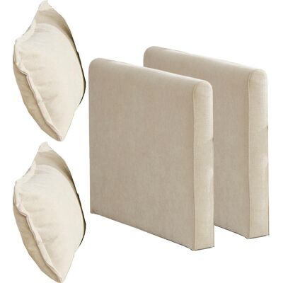 OEM Accoudoirs Uniquement Pour Canapé Cloud, Canapé D'Angle Moderne, Idéal Pour Salon, Chambre Et Appartement, Coussin D'Assise Double Couche Confortable, Tissu Chenille Respirant, Beige - Publicité OEM Accoudoirs Uniquement Pour Canapé Cloud, Canapé D'Angle Moderne, Idéal Pour Salon, Chambre Et Appartement, Coussin D'Assise Double Couche Confortable, Tissu Chenille Respirant, Beige - Publicité