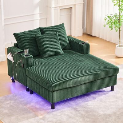 OEM Une Méridienne Spacieuse Et Confortable Avec Porte-gobelets Latéraux, Ports Usb Et Éclairage D'Ambiance Led Intégré – Idéale Pour Le Salon, La Chambre Ou La Véranda. Publicité OEM Une Méridienne Spacieuse Et Confortable Avec Porte-gobelets Latéraux, Ports Usb Et Éclairage D'Ambiance Led Intégré – Idéale Pour Le Salon, La Chambre Ou La Véranda. Publicité