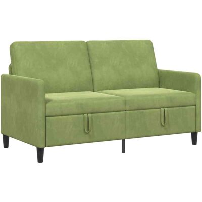 Sofa Avec Rangement Vert Clair 152 X 78 X 87 Cm Polyester Vidaxl - Publicité Sofa Avec Rangement Vert Clair 152 X 78 X 87 Cm Polyester Vidaxl - Publicité