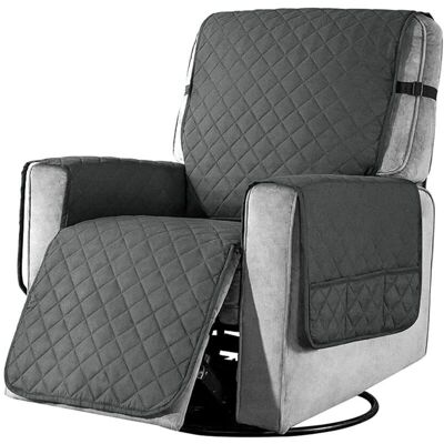 OEM Housse De Fauteuil Inclinable, Canapé 1 Place, Antidérapante, -douce Et Lavable En Machine, Idéale Pour Les Familles Avec Enfants Et Animaux, Petite Taille (gris Foncé).-dou - Publicité OEM Housse De Fauteuil Inclinable, Canapé 1 Place, Antidérapante, -douce Et Lavable En Machine, Idéale Pour Les Familles Avec Enfants Et Animaux, Petite Taille (gris Foncé).-dou - Publicité